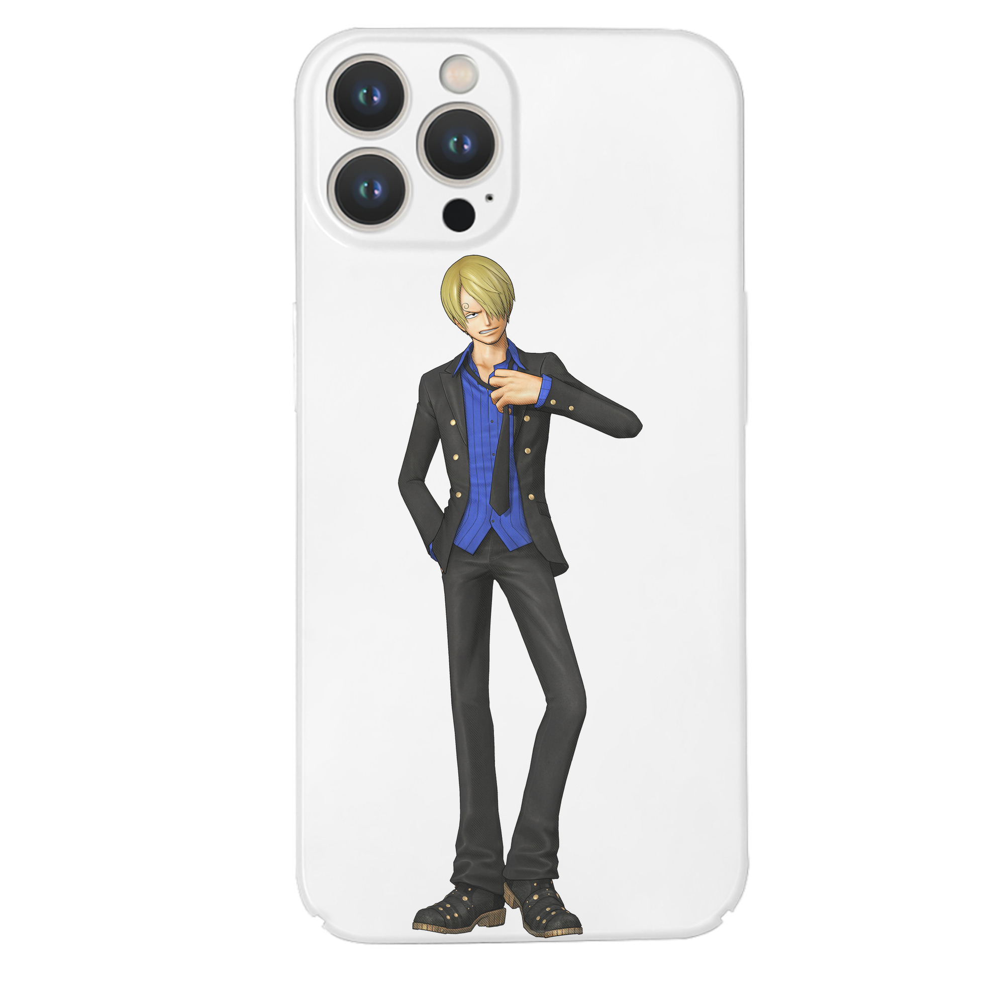 （画像用） ワンピース サンジ ONE PIECE Sanji 【iPhone 14シリーズ対応】ハードケース